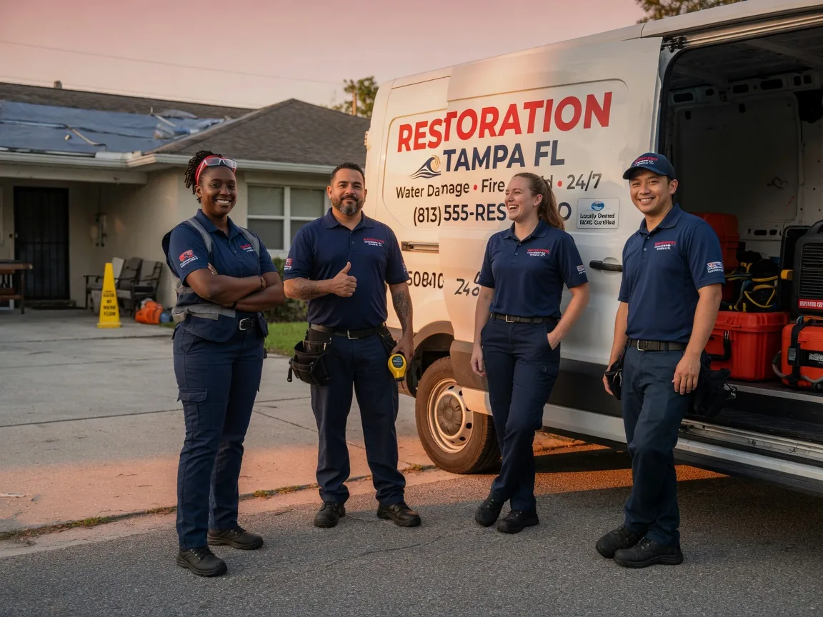 Water Damage Restoration company in Martindale, TX